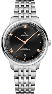 Omega De Ville 434.10.40.20.01.001 Stainless steel Black