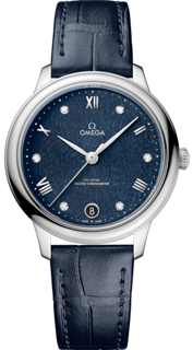 Omega De Ville 434.13.34.20.53.002 Stainless steel Blue