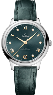 Omega De Ville 434.13.34.20.60.001 Stainless steel Green