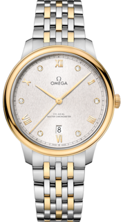 Omega De Ville 434.20.40.20.52.001 Yellow gold Silver