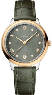 Omega De Ville 434.23.34.20.60.001 Yellow gold Green