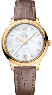 Omega De Ville 434.53.34.20.55.002 Yellow gold White