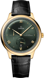 Omega De Ville 434.53.41.21.10.001 Yellow gold Green