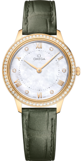 Omega De Ville 434.58.30.60.55.002 Yellow gold White