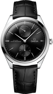 Omega De Ville 435.13.40.22.01.001 Stainless steel Black