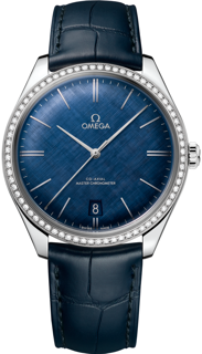 Omega De Ville 435.18.40.21.03.001 Stainless steel Blue