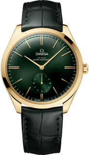 Omega De Ville 435.53.40.21.10.001 Yellow gold Green