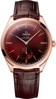 Omega De Ville 435.53.40.21.11.002 Rose gold Red