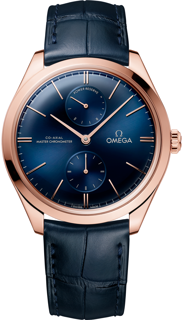 Omega De Ville 435.53.40.22.03.001 Rose gold Blue