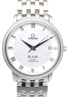 Omega De Ville 4574.31.00 36.5mm Stainless steel White