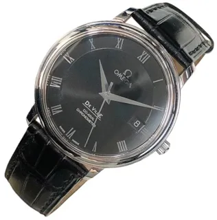 Omega De Ville 4875.50.01 36.5mm Stainless steel Black