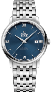 Omega De Ville Prestige 424.10.40.20.03.001 Stainless steel Blue