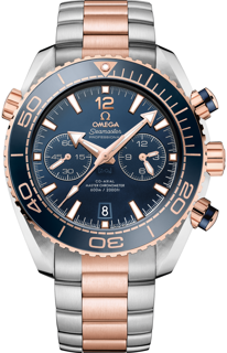 Omega Seamaster Planet Ocean 215.20.46.51.03.001 Stainless Steel$Sedna™ 18k Rose Gold Blue