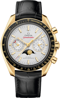 Omega Speedmaster 304.63.44.52.02.001 44.5mm Yellow gold Silver