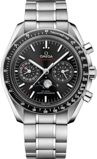 Omega Speedmaster Professional Moonwatch Moonphase 304.30.44.52.01.001 Stainless steel Black