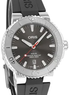 Oris Aquis 01 733 7730 4153-07 4 24 63EB 43.5mm Stainless steel Gray