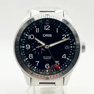 Oris Big Crown 01 748 7756 4064-07 8 22 08 44mm Stainless steel Black