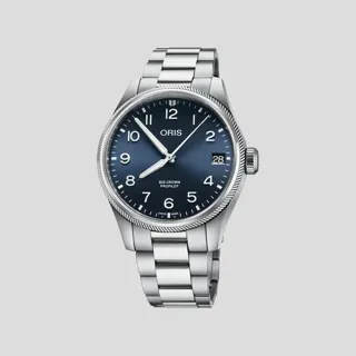 Oris Big Crown 01 751 7761 4065-07 8 20 08P 41mm Stainless steel Blue