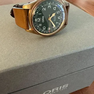 Oris Big Crown 01 754 7741 3167-07 5 20 58BR 40mm Bronze Green