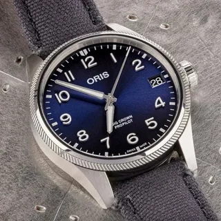 Oris Big Crown ProPilot Date 01 751 7761 4065-07 3 20 05LC 41mm Stainless steel Blue