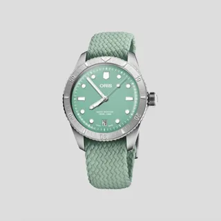 Oris Divers 01 733 7771 4057-07 3 19 03S 38mm Stainless steel Green