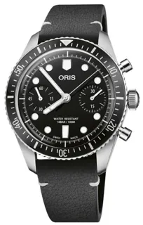 Oris Divers 01 771 7791 4054-07 6 20 01 40mm Stainless steel Black