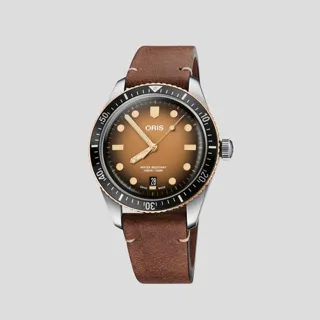 Oris Divers Sixty Five 01 733 7707 4356-07 5 20 45 40mm Bronze Brown