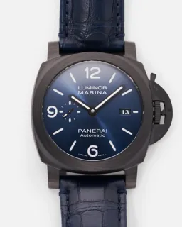 Panerai Luminor 1950 PAM01664 44mm Carbon fiber Blue