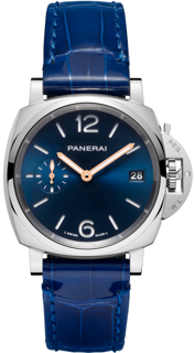 Panerai Luminor Due PAM 01273 38mm Polished Steel Blue