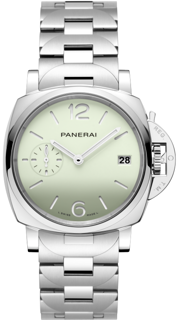 Panerai Luminor Due pam01311 38mm Stainless steel Green