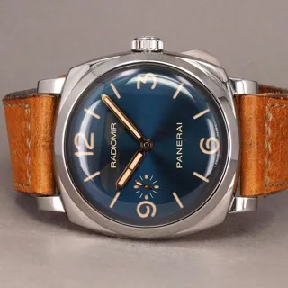 Panerai Radiomir 1940 3 Days PAM 00690 47mm Stainless steel Blue