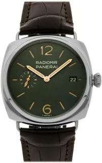 Panerai Radiomir PAM01386 40mm Stainless steel Green