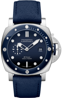 Panerai Submersible PAM 01289 Brushed Steel Blue