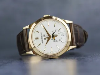 Patek Philippe Annual Calendar 5396R Rose gold Silver