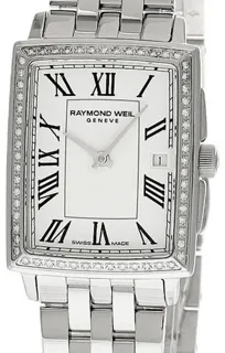 Raymond Weil 5925-STS-00300 22.5mm Stainless steel White