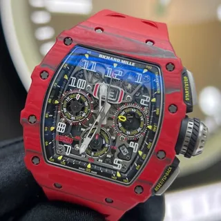 Richard Mille RM 011 RM11-03 FQ TPT Carbon fiber Skeletonized