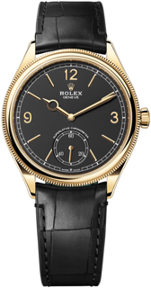 Rolex 1908 52508-0002 Yellow gold Black