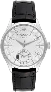 Rolex Cellini 50529 White gold Silver