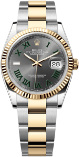 Rolex Datejust 126233-0036 Yellow gold and Stainless steel Gray