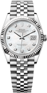 Rolex Datejust 126234-0019 White gold and Stainless steel White