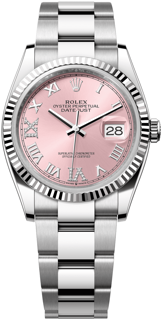 Rolex Datejust 126234-0032 White gold and Stainless steel Pink