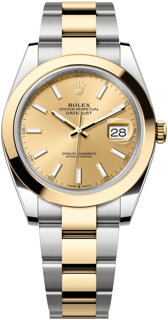 Rolex Datejust 126303-0009 Yellow gold and Stainless steel Champagne