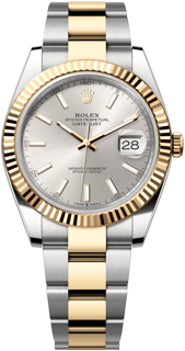 Rolex Datejust 126333-0001 Yellow gold and Stainless steel Silver