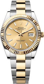 Rolex Datejust 126333-0009 Yellow gold and Stainless steel Champagne