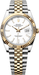 Rolex Datejust 126333-0016 Yellow gold and Stainless steel White