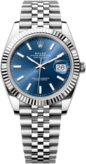 Rolex Datejust 126334-0002 White gold and Stainless steel Blue