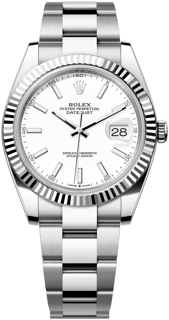 Rolex Datejust 126334-0009 White gold and Stainless steel White