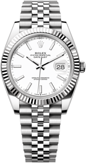 Rolex Datejust 126334-0010 White gold and Stainless steel White