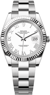 Rolex Datejust 126334-0023 White gold and Stainless steel White