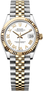 Rolex Datejust 278273-0002 Yellow gold and Stainless steel White